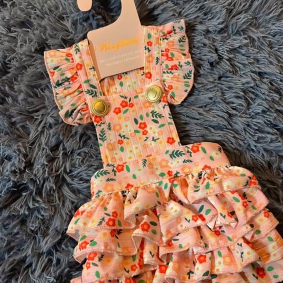 Blooming Flowers Dress in Pink by Wooflink -Size 3 - Picture 1 of 8